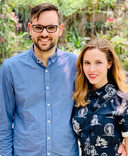 Ryan Pamplin with his Wife Kathryn